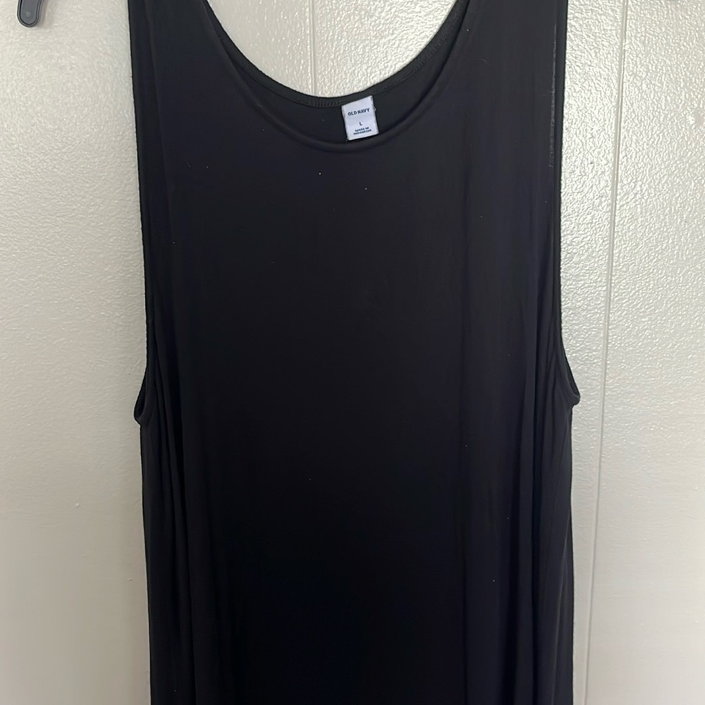 Old Navy Black Sleeveless Dress